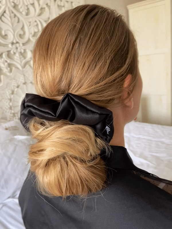 Chouchou en soie de mûrier : Soin capillaire et Élégance pour Vos Cheveux
